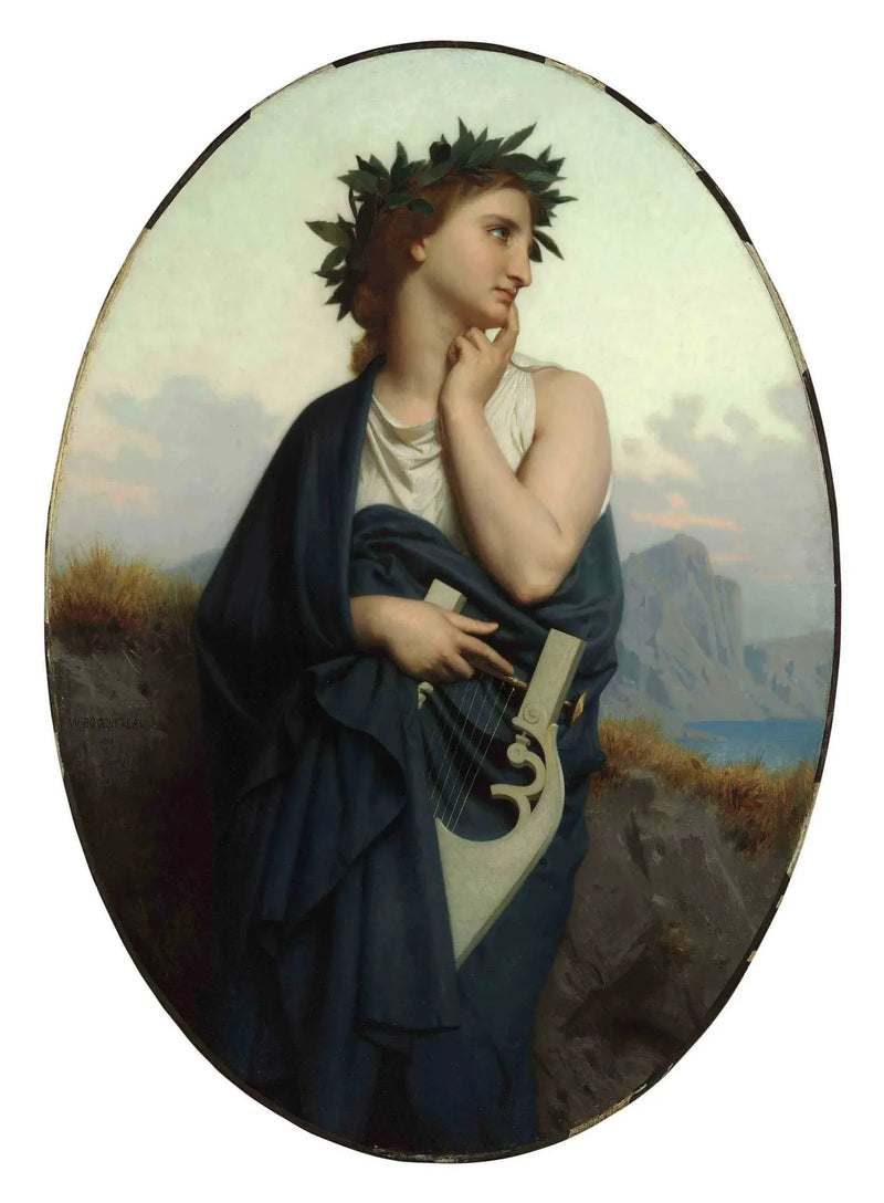 The Muse (Philomela) - Bouguereau