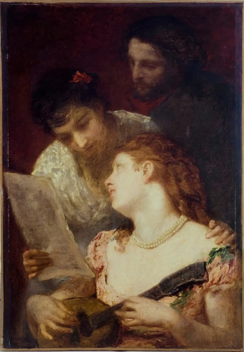 Music (musical celebration) - Mary Cassatt
