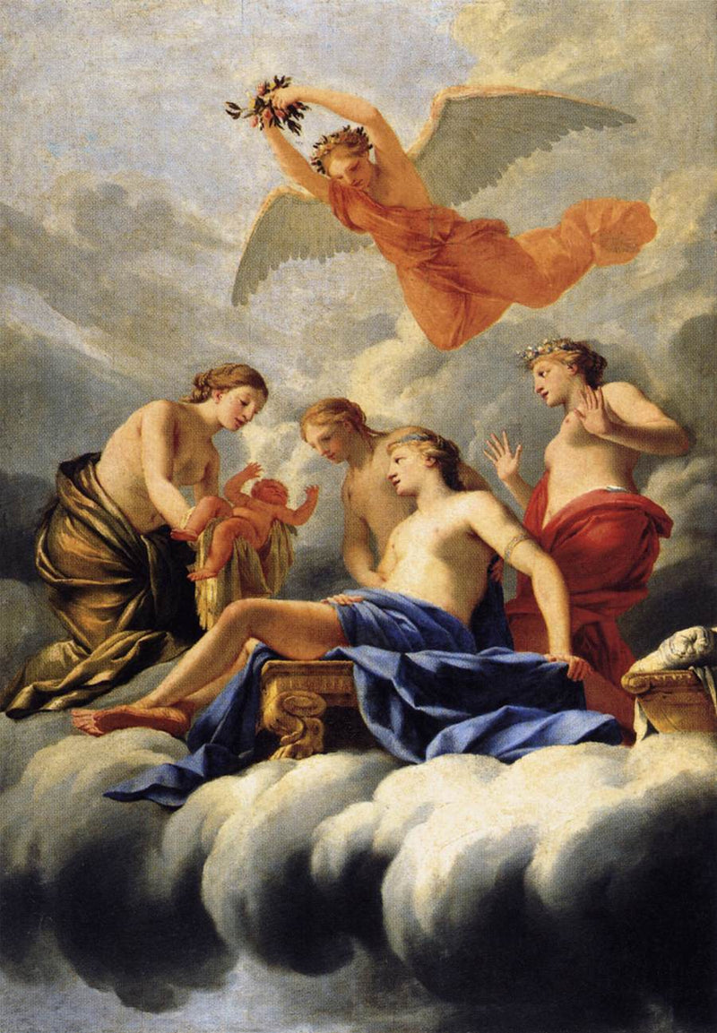 The Birth of Love - Eustache Le Sueur