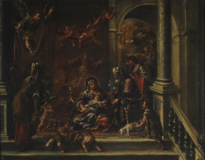 The Birth of the Virgin - Juan de Valdés Leal