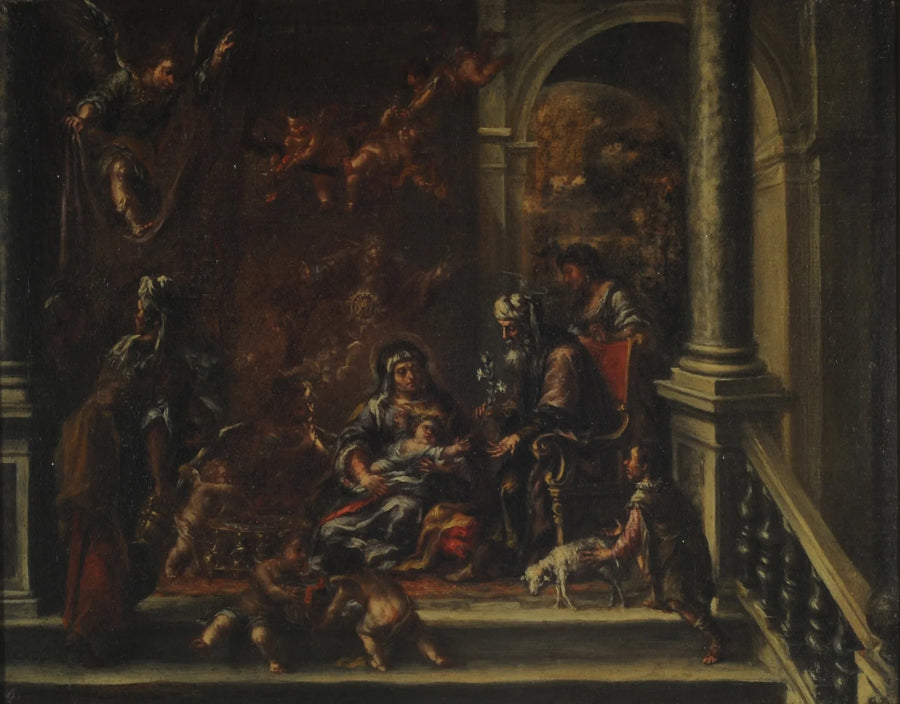 The Birth of the Virgin - Juan de Valdés Leal
