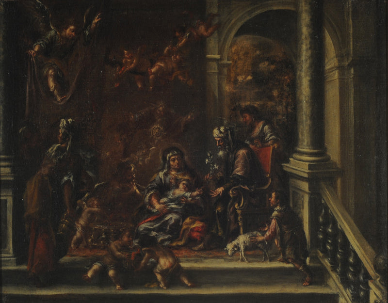 The Birth of the Virgin - Juan de Valdés Leal