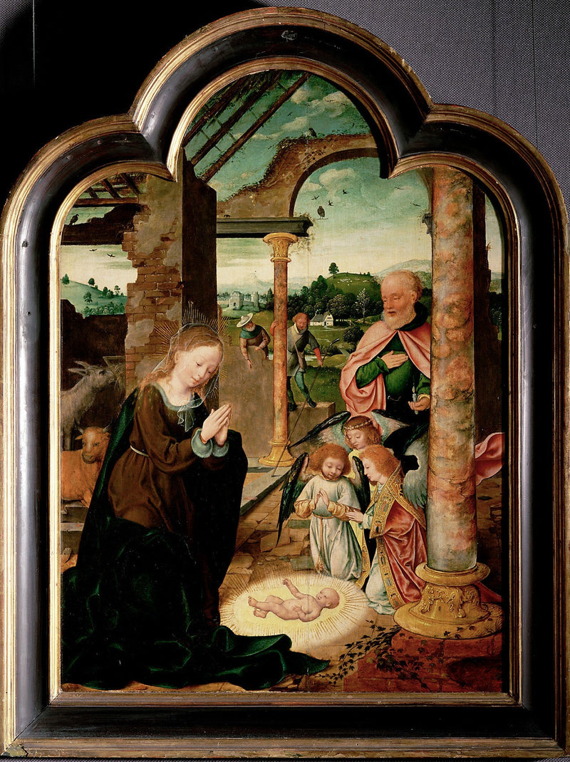 The Birth of Christ - Joos van Cleve
