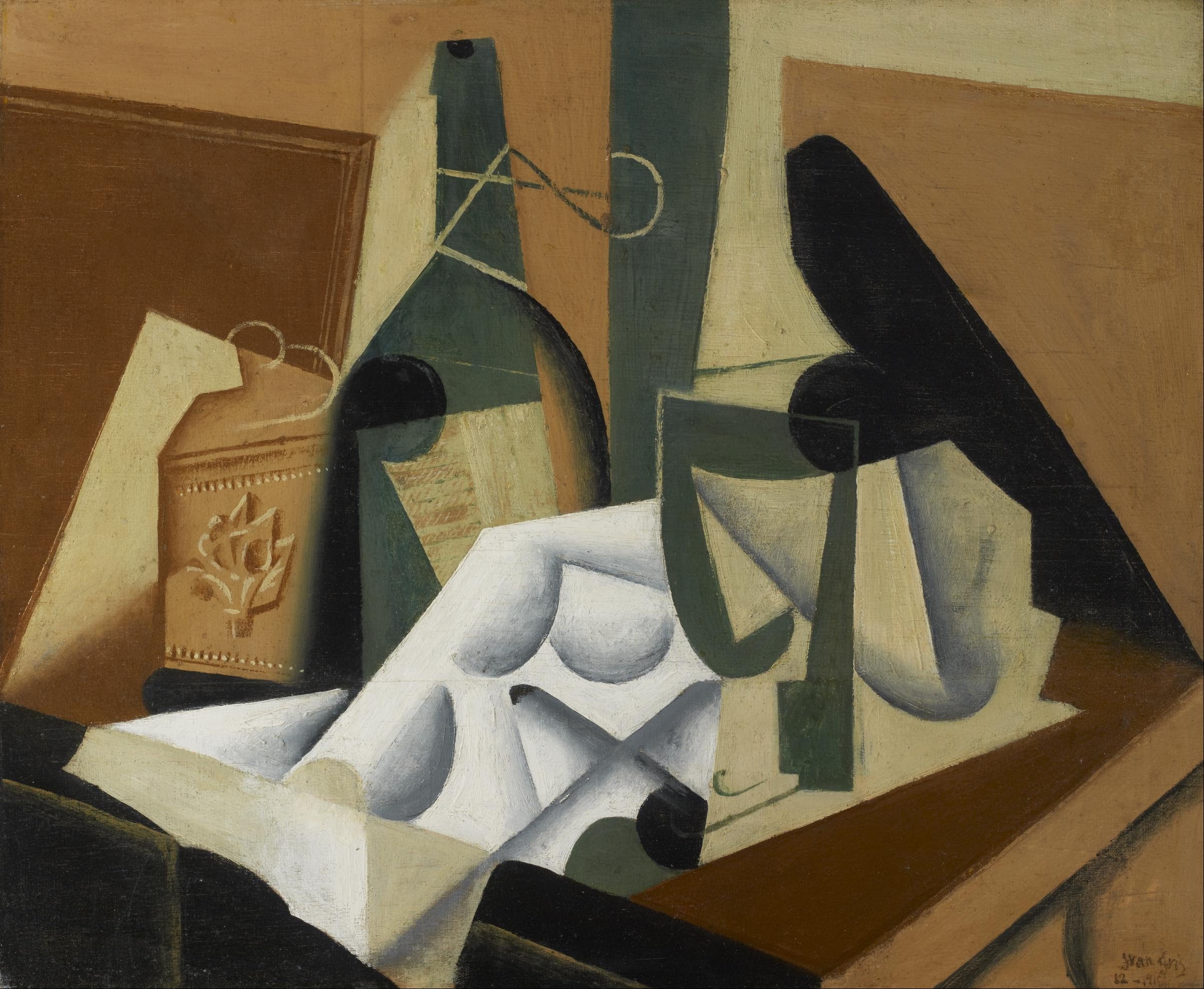 The White Tablecloth - Juan Gris