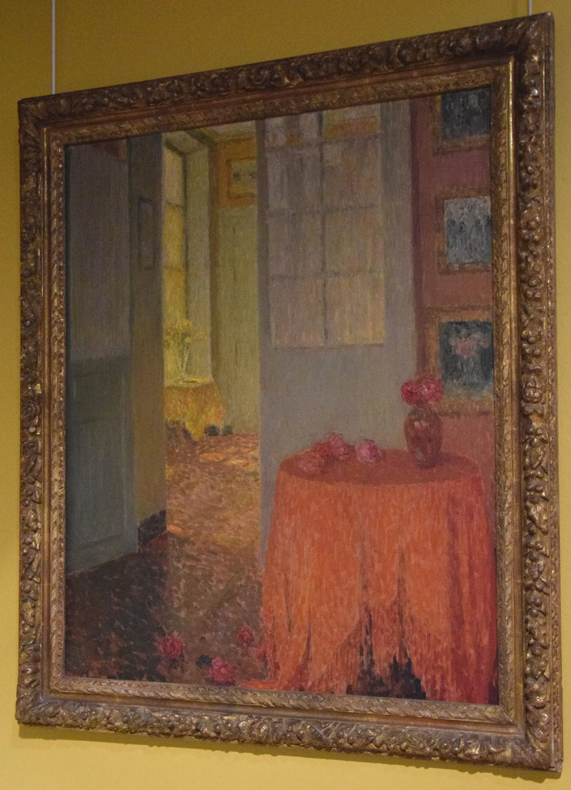 The Red Tablecloth - Henri Le Sidaner