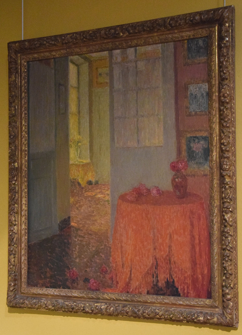 The Red Tablecloth - Henri Le Sidaner
