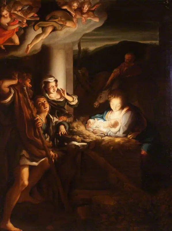 The Nativity - Antonio da Correggio