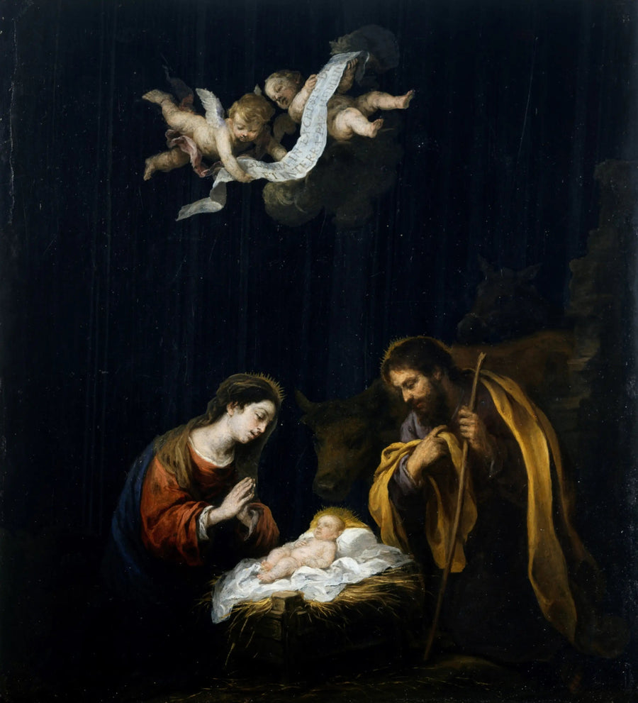 The Nativity - Bartolomé Esteban Murillo