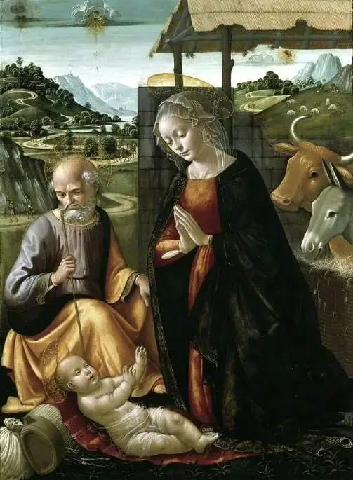 The Nativity - Domenico Ghirlandaio