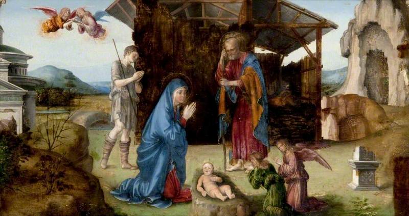 The Nativity of Christ - Francesco Francia