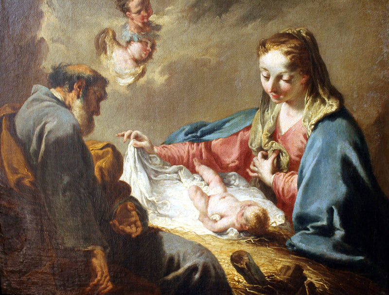 The Nativity - Giovanni Battista Pittoni