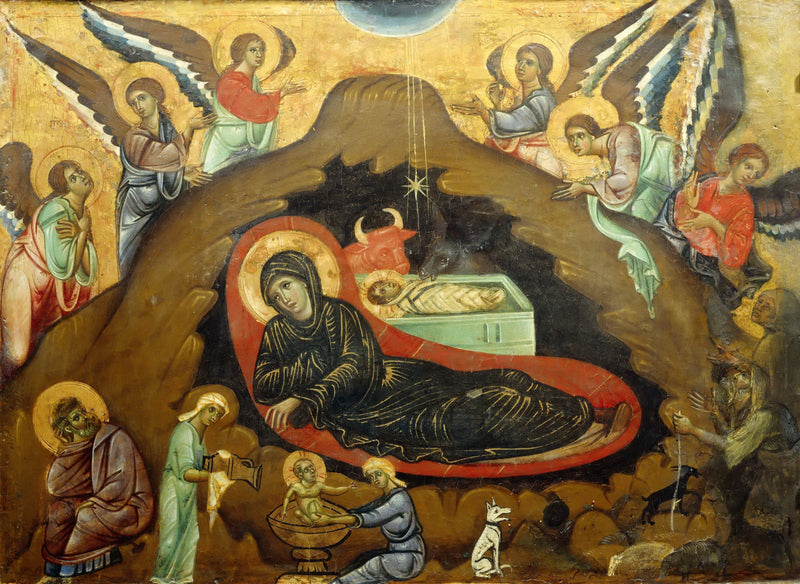 The Nativity - Guido da Siena