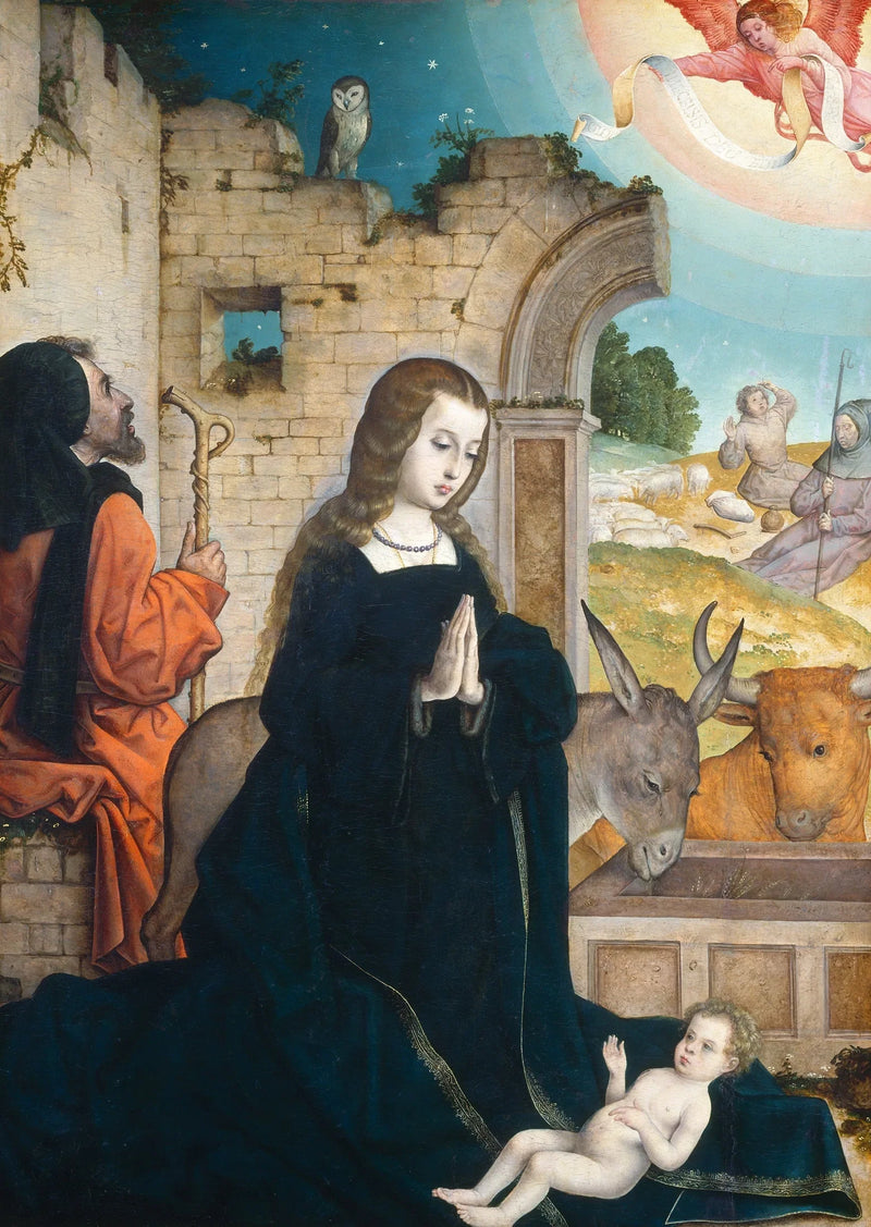 The Nativity - Juan de Flandes