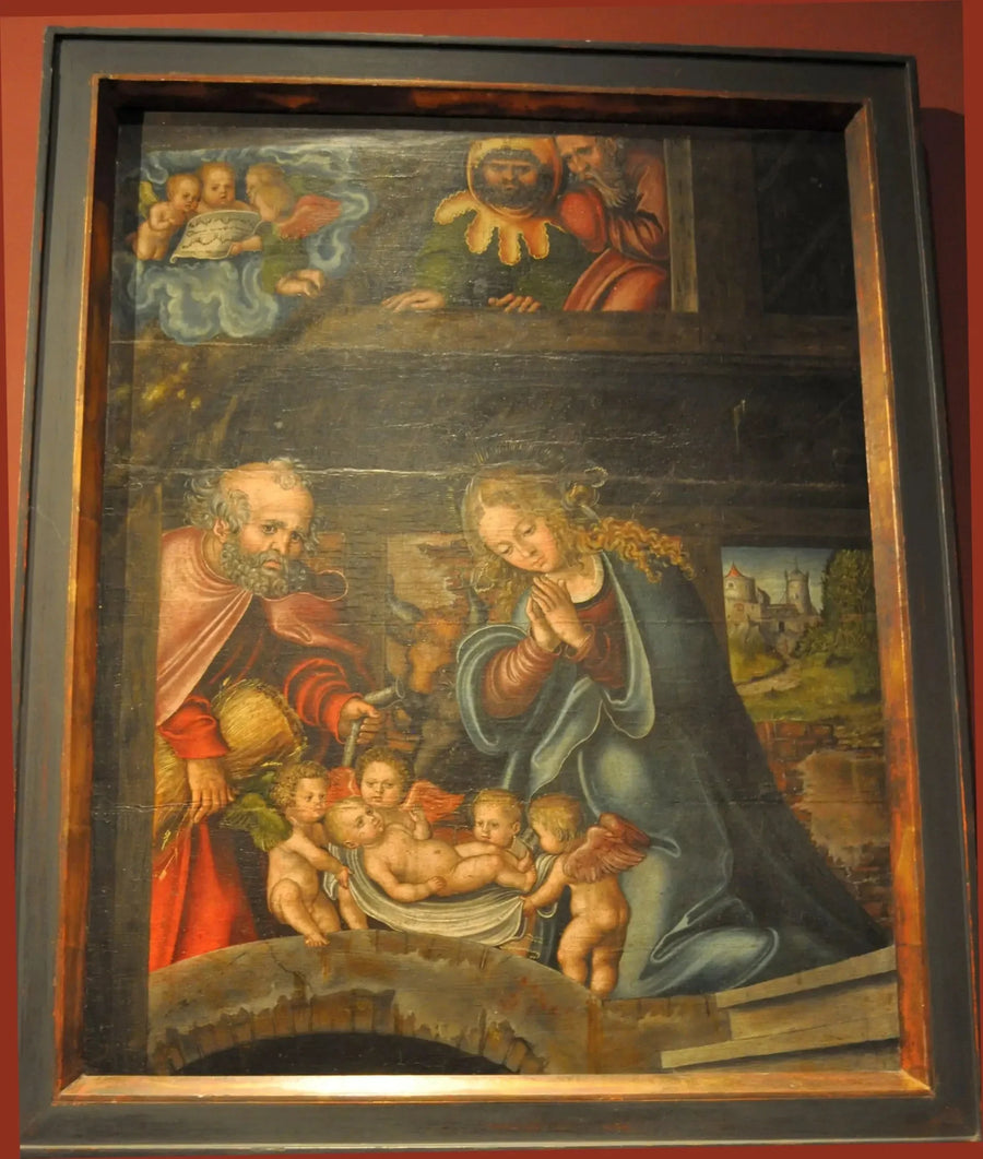 The Nativity - Lucas Cranach the Elder