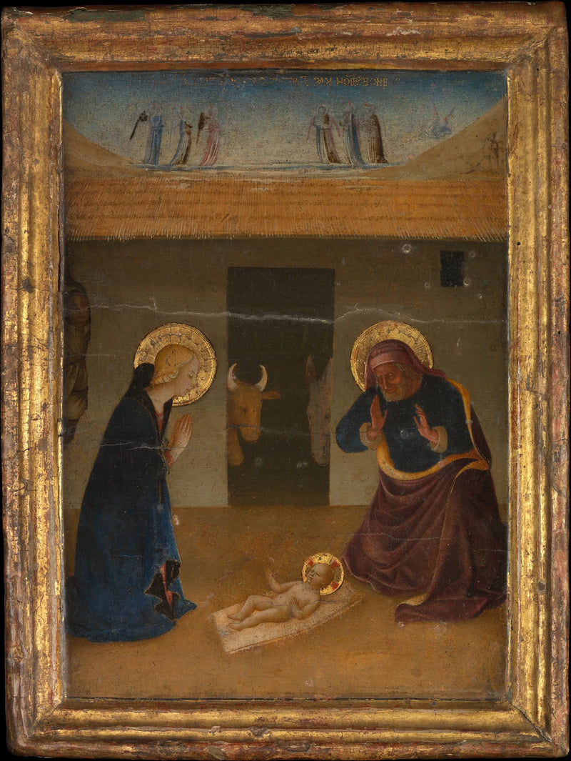 The Nativity - Zanobi Strozzi