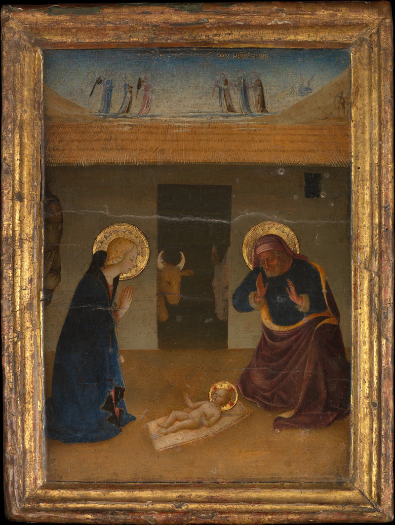The Nativity - Zanobi Strozzi