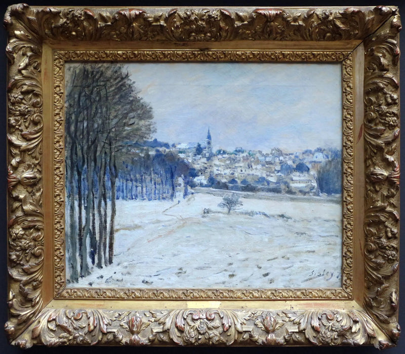 The Snow at Marly-le-Roi - Alfred Sisley