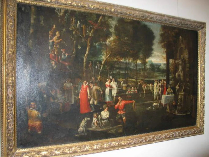 The village wedding - Annibale Carracci