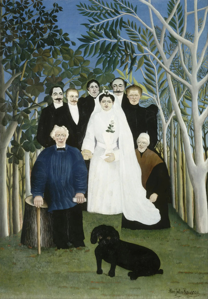 The Wedding - Henri Rousseau