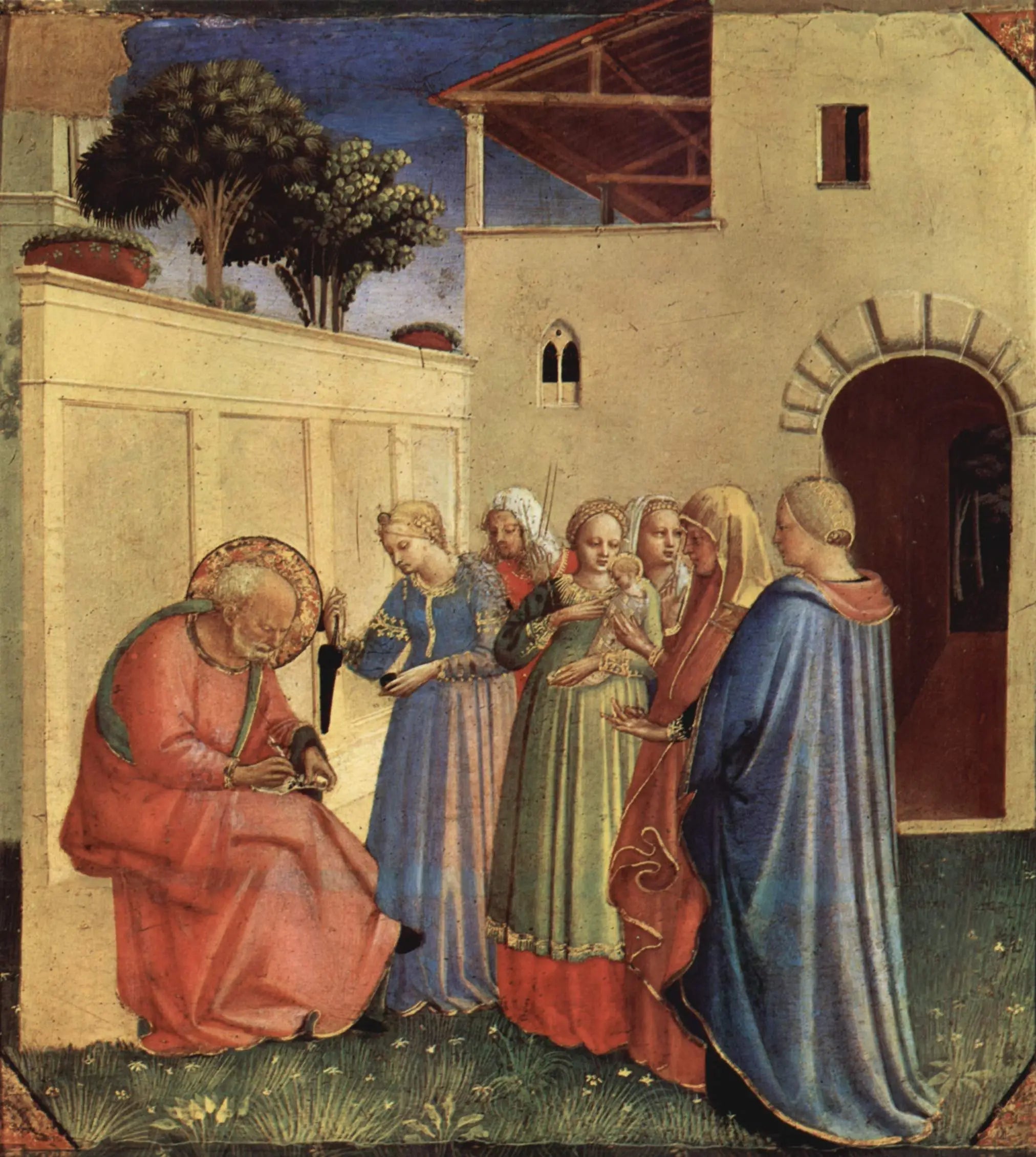 La nomination de saint Jean-Baptiste - Fra Angelico image 1 reproduction d’œuvre d’art à l’huile