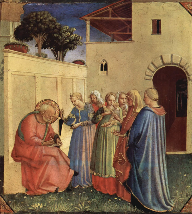 The Nomination of Saint John the Baptist - Fra Angelico