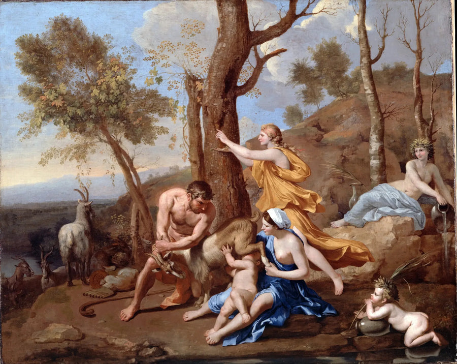 Jupiter's Food - Nicolas Poussin