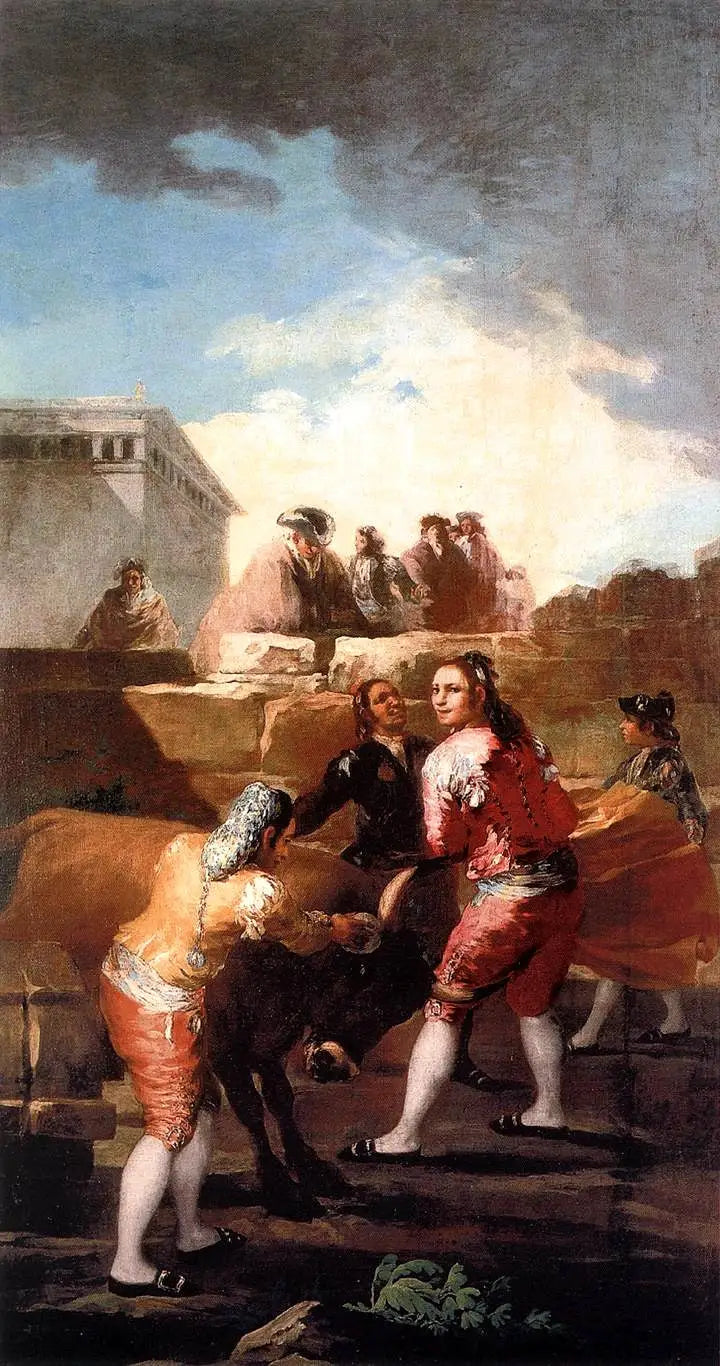 The Novillada - Francisco de Goya