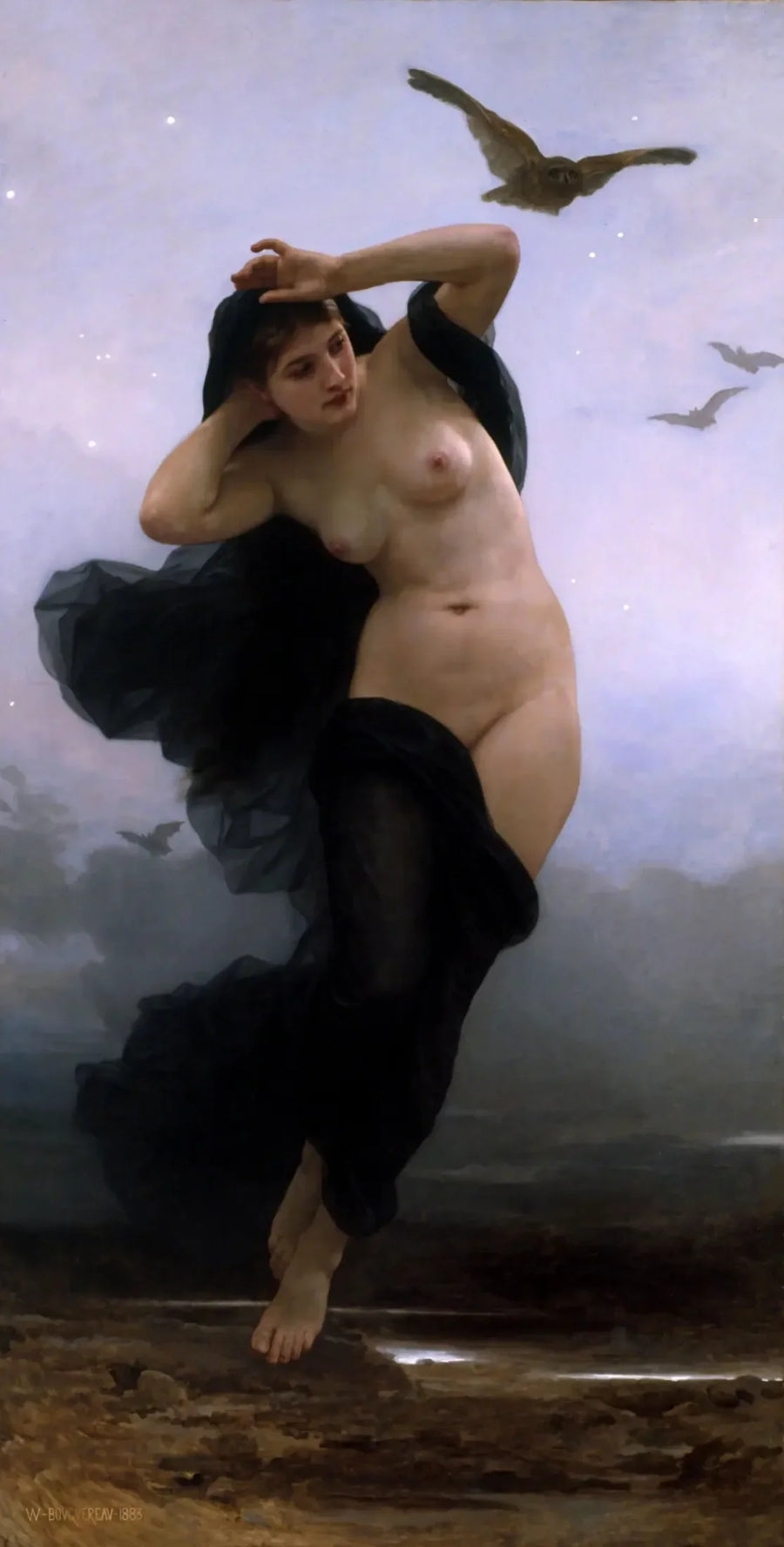 The Night - Bouguereau