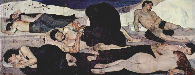 The Night - Ferdinand Hodler