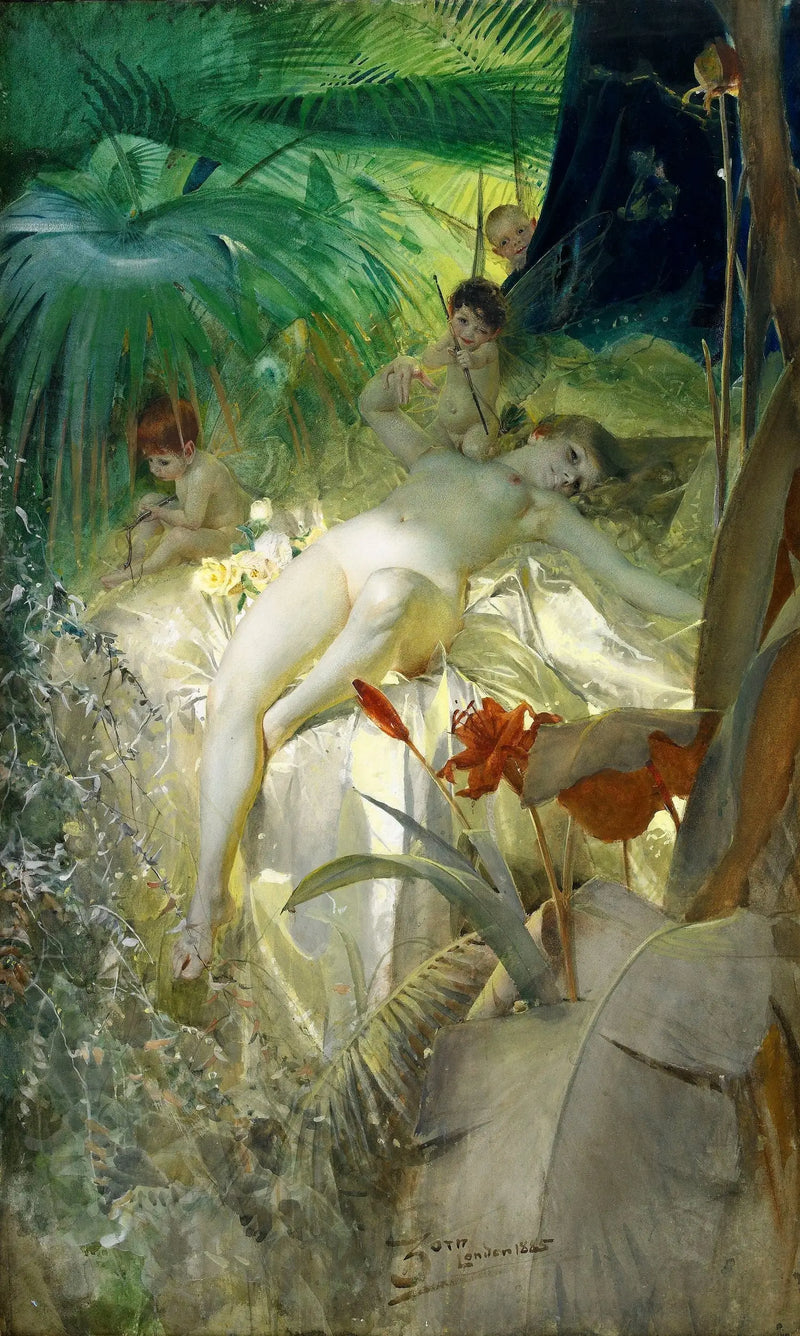 The Nymph of Love - Anders Zorn