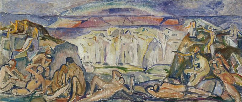 The Peace and the Rainbow - Edvard Munch