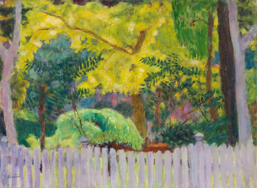 The Purple Fence - Pierre Bonnard