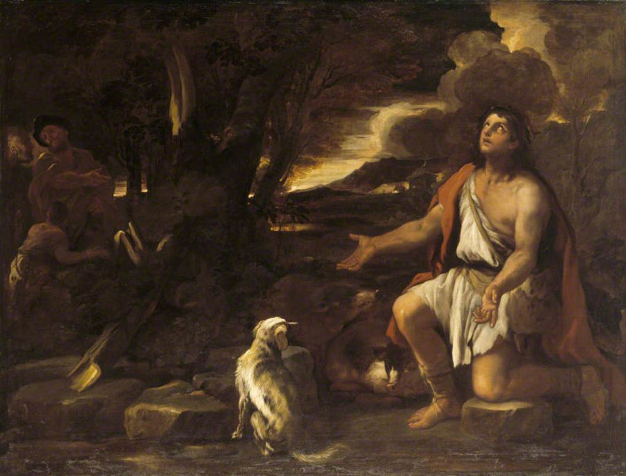 The Parable of the Prodigal Son: The Repentant Swineherd - Luca Giordano
