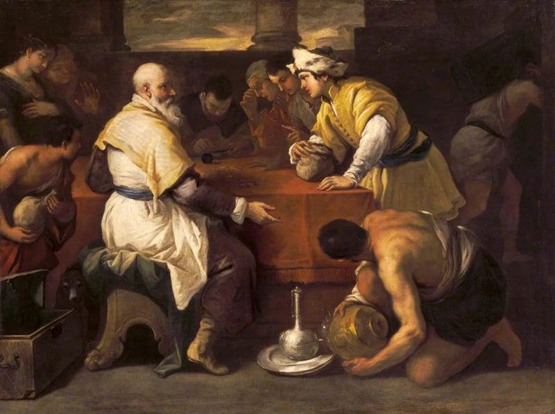The Parable of the Prodigal Son: Receiving His Share - Luca Giordano