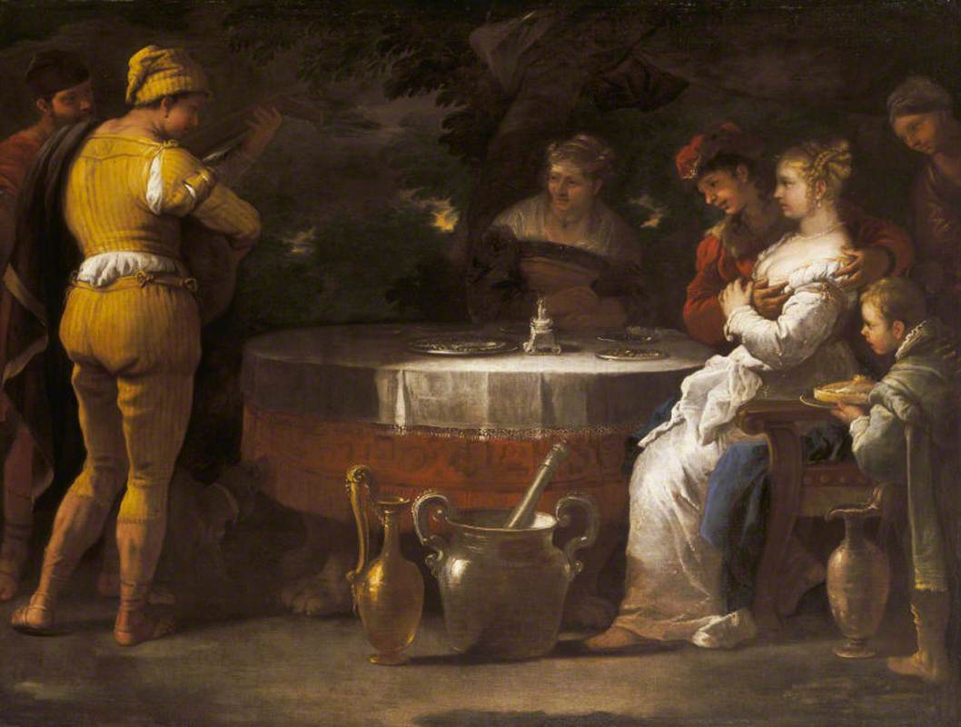 La parabole du fils prodigue: une vie tumultueuse - Luca Giordano - Alpha Reproduction