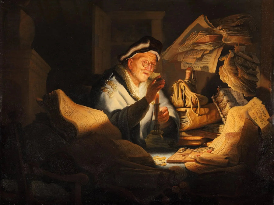 The Parable of the Rich Fool - Rembrandt