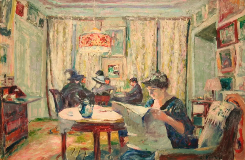 The Bridge Scene - Édouard Vuillard