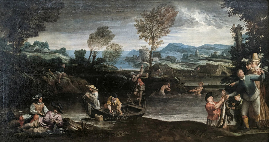 The Fishing - Annibale Carracci