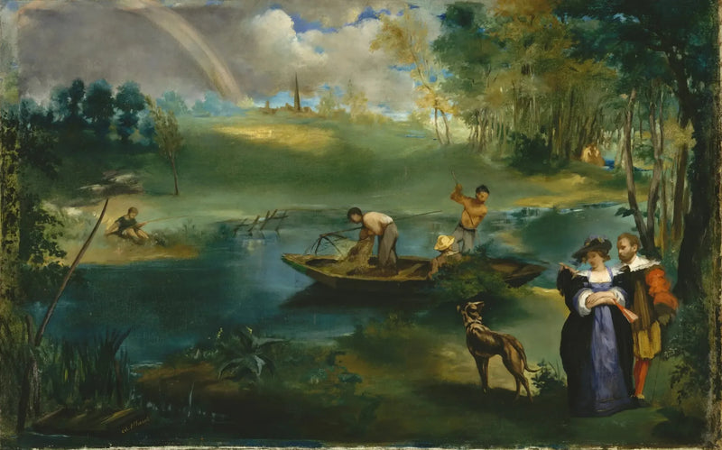 The Fishing - Édouard Manet