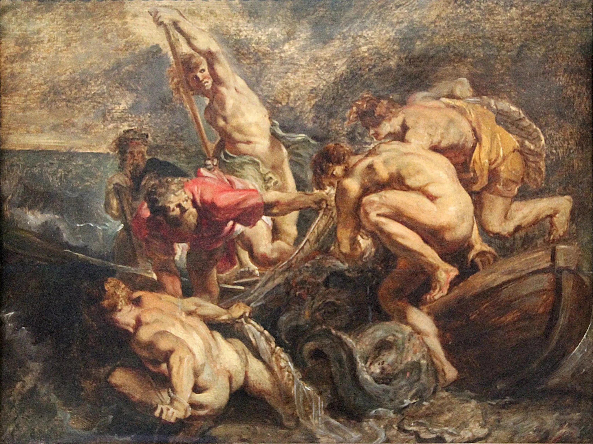 La Pêche miraculeuse - Peter Paul Rubens image 1 tableau peint à l’huile sur toile