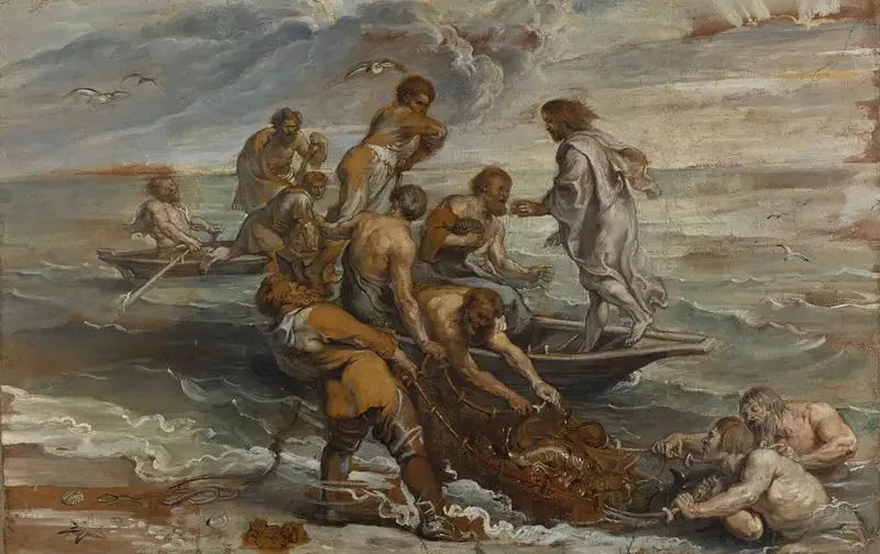 The Miraculous Catch - Peter Paul Rubens