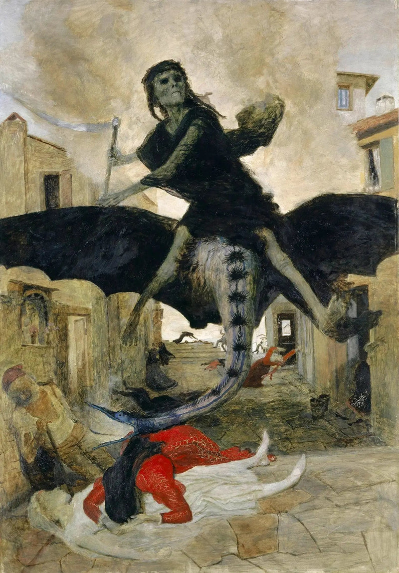 The Plague - Arnold Böcklin