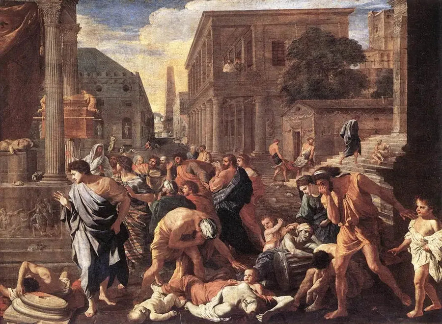 The Plague of Ashdod - Nicolas Poussin