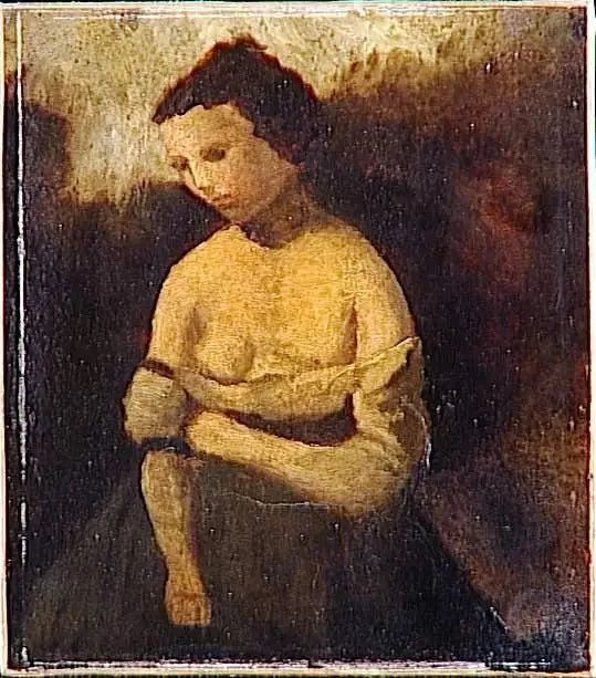 The Little Jeannette - Jean-Baptiste Camille Corot