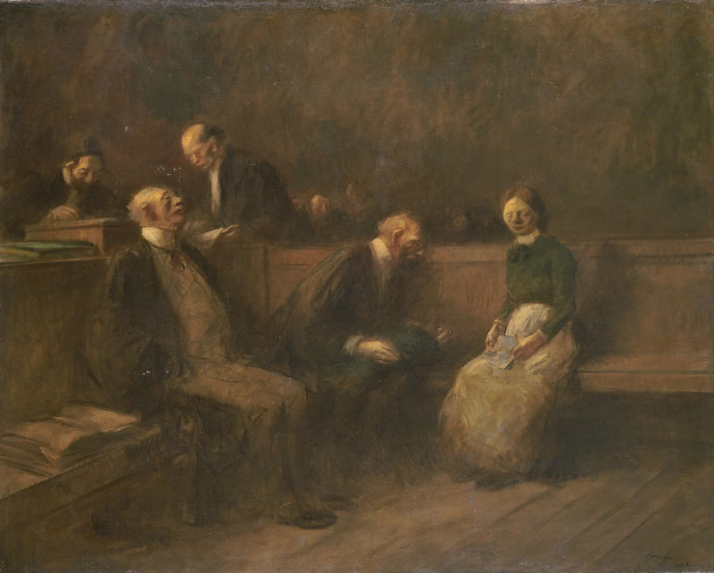 The Petition - Jean-Louis Forain