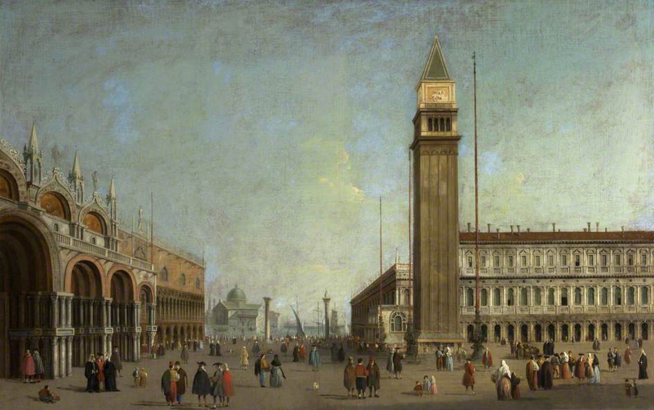 La Piazzetta, Venice - Canaletto