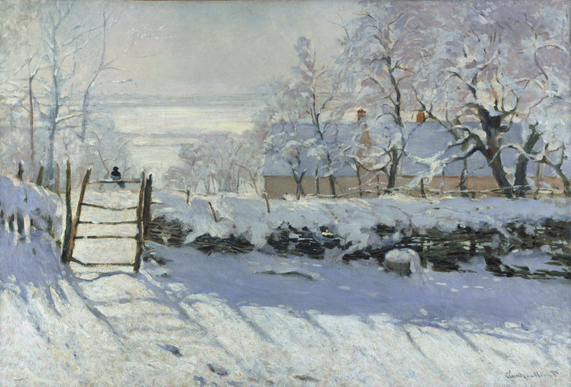 The Magpie - Claude Monet