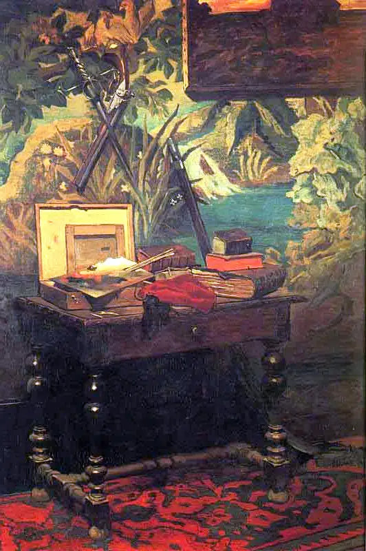The Studio Piece - Claude Monet