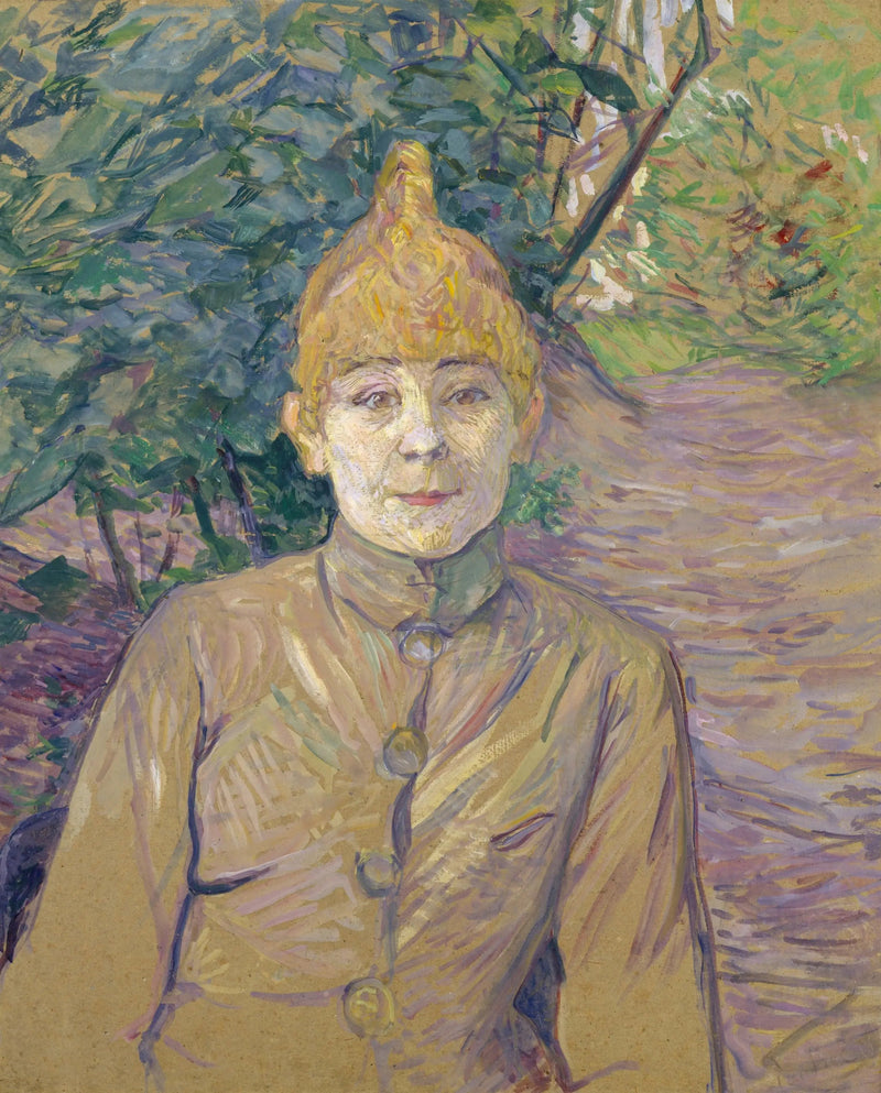 The Stone Woman or Golden Helmet - Henri de Toulouse-Lautrec