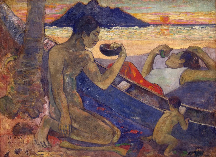 The Canoe - Paul Gauguin
